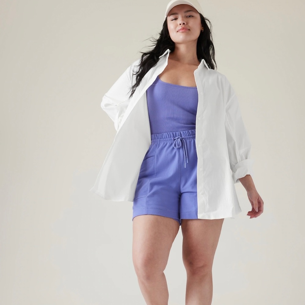 Brand New Athleta Oversized poplin shirt- Tags attached!
